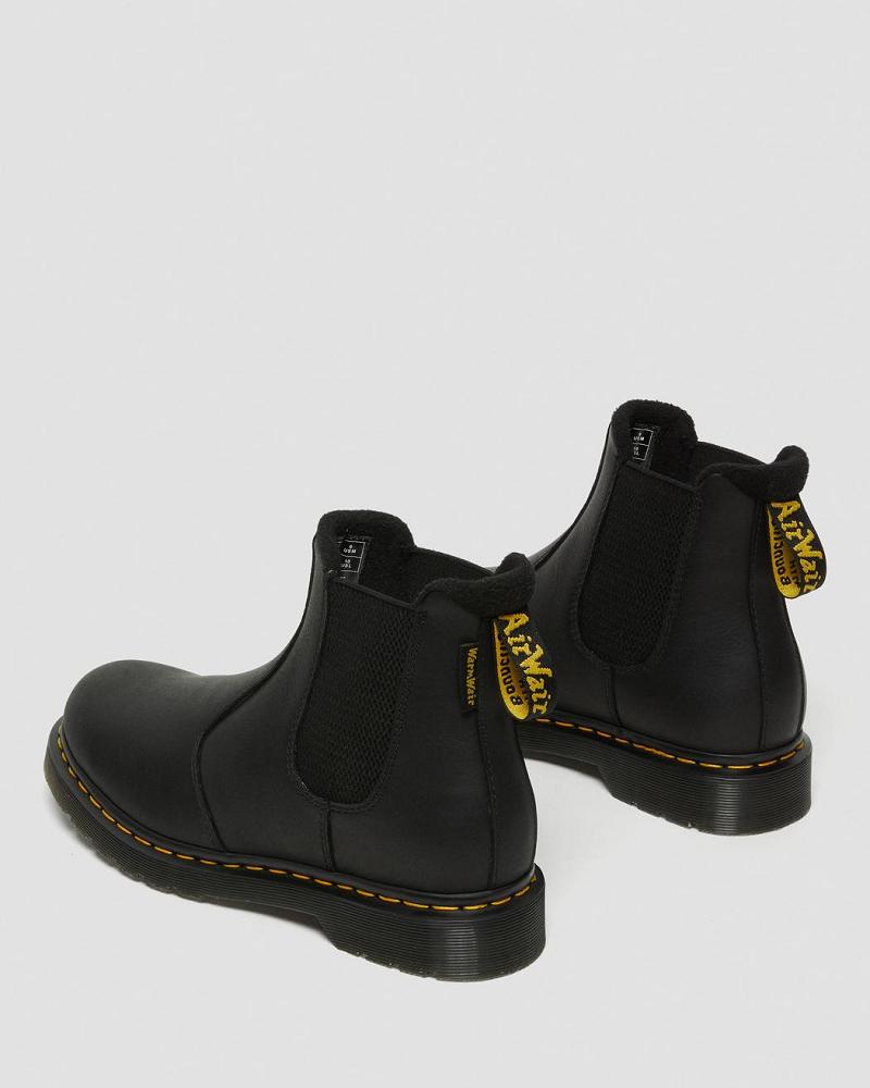 Dr Martens 2976 Warmwair Læder Ankelstøvler Dame Sort | DK 38QMA